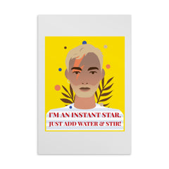 I'm An Instant Star Postcard