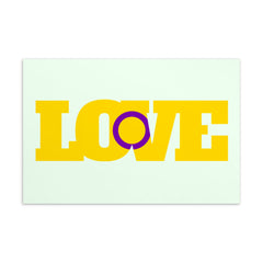 Intersex Love Postcard