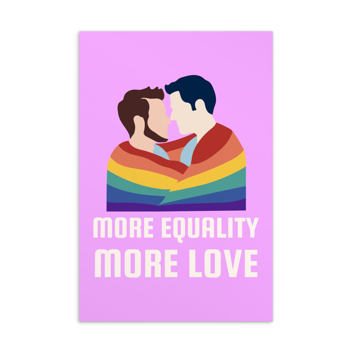 LGBT Couple Postcard