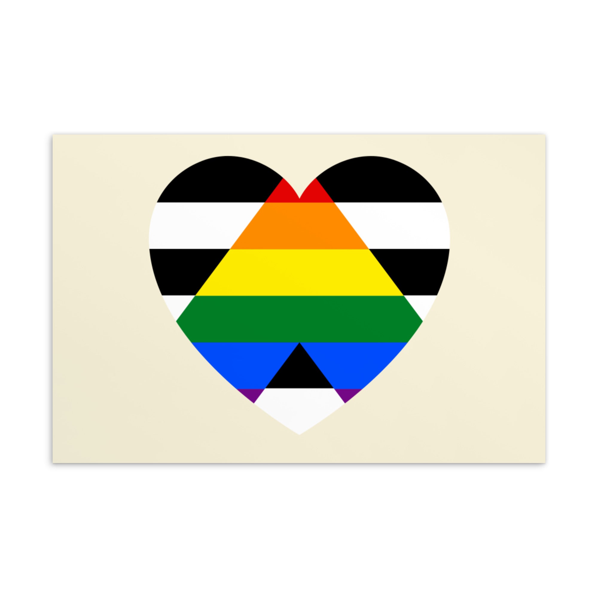 LGBTQ Ally Postcard