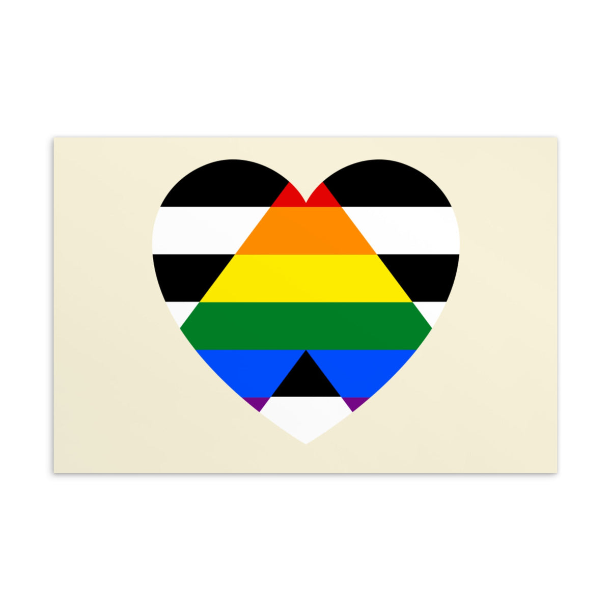 LGBTQ Ally Postcard
