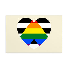 LGBTQ Ally Postcard