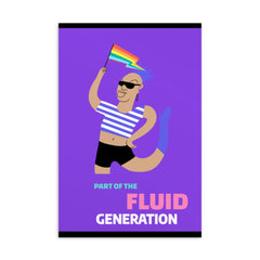 Part Of The Fluid Generatio Postcard