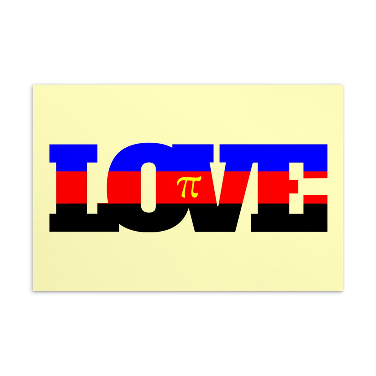 Polyamory Love Postcard