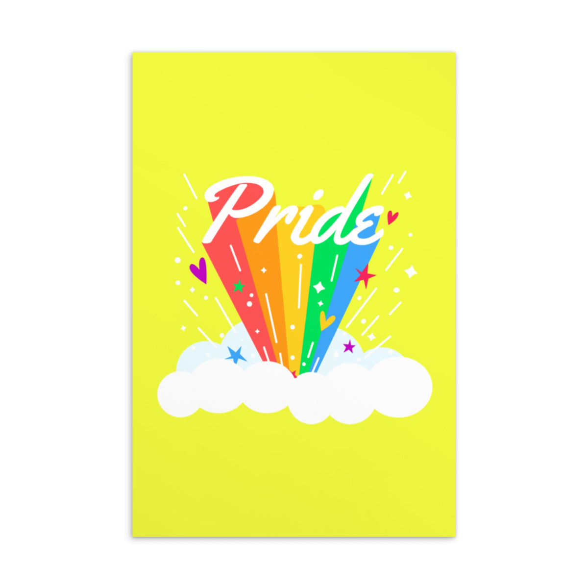 Pride Rainbow Postcard