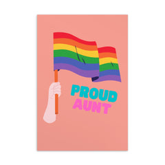 Proud Aunt Postcard