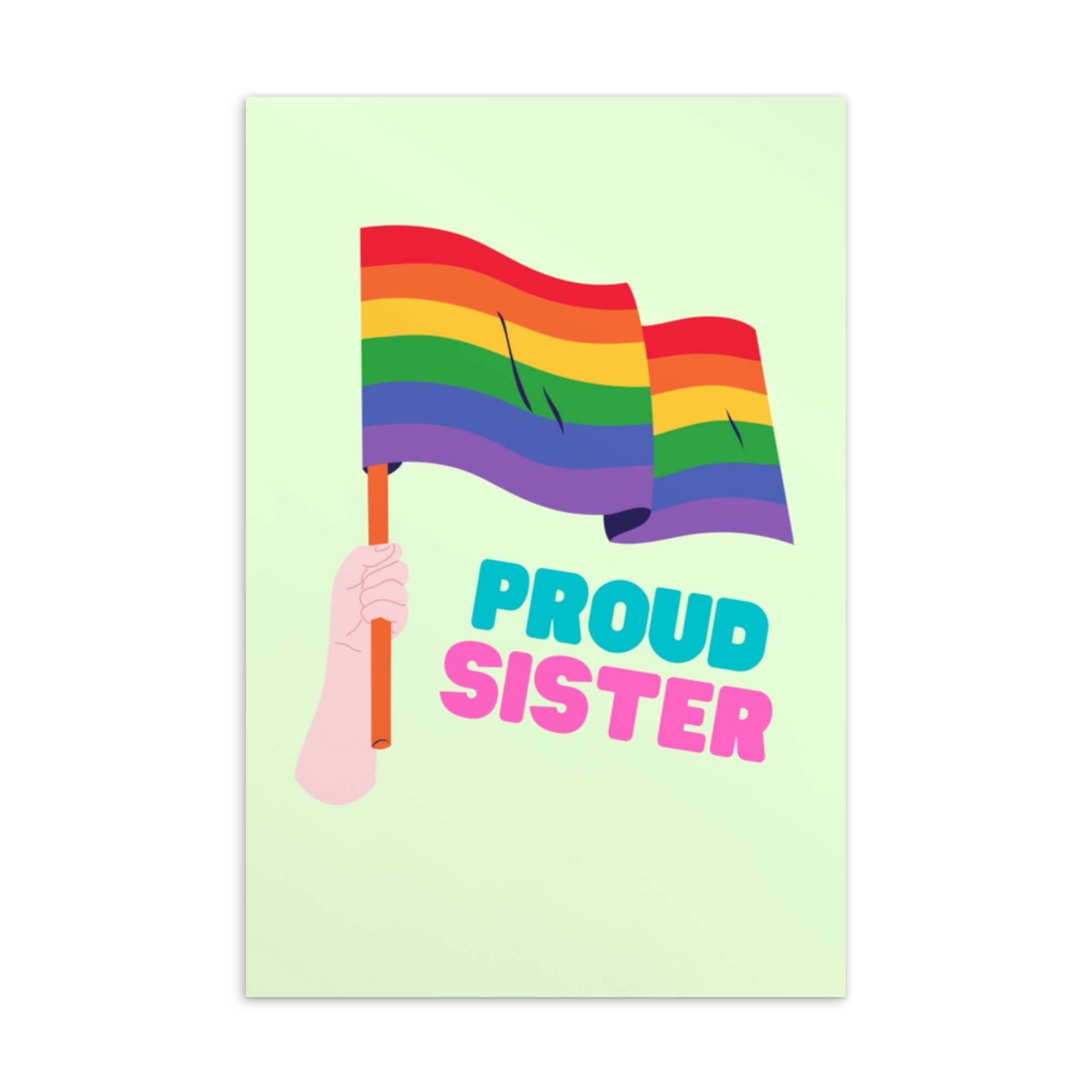 Proud Sister Postcard
