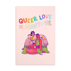 Queer Love Is Beautiful Postcard