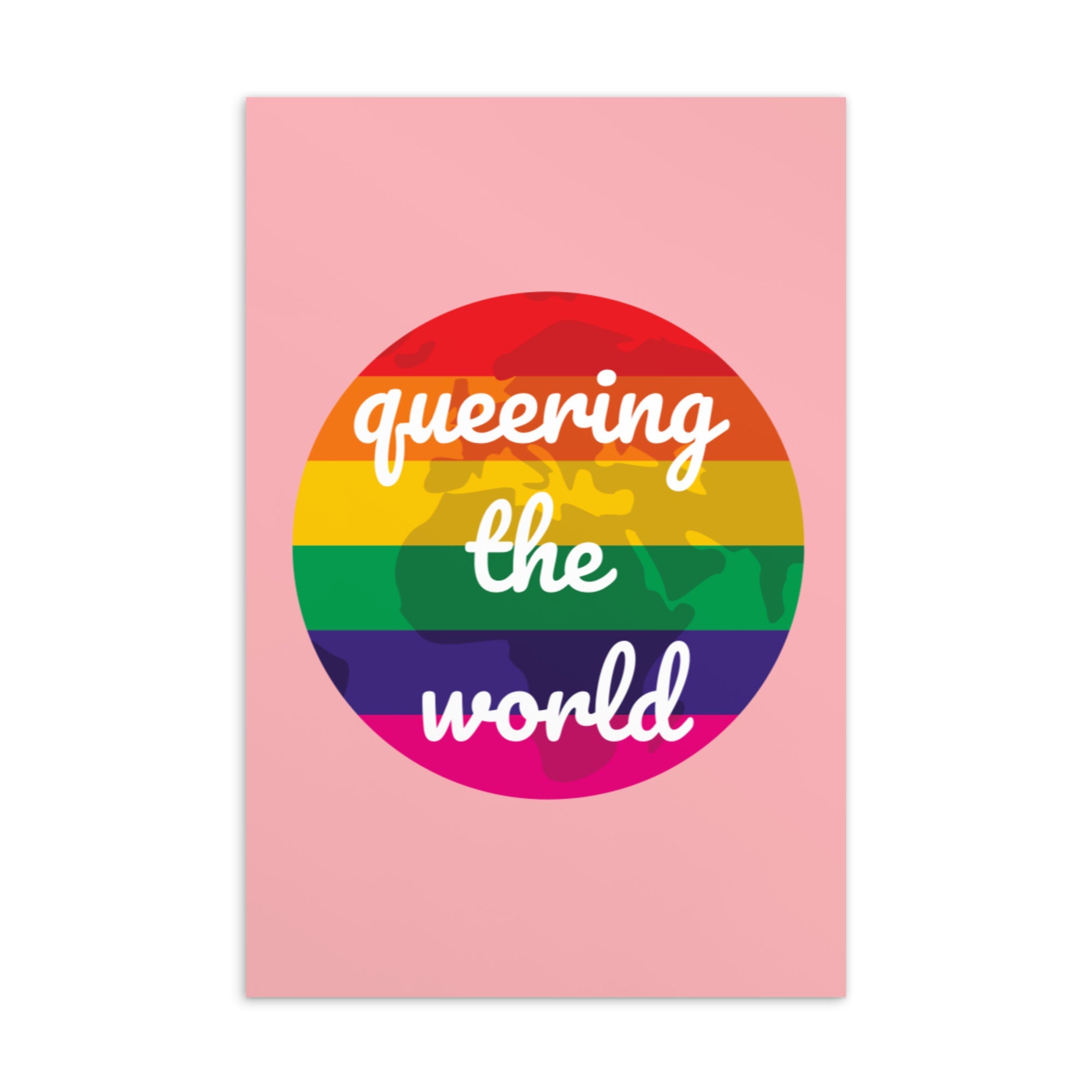 Queering The World Postcard