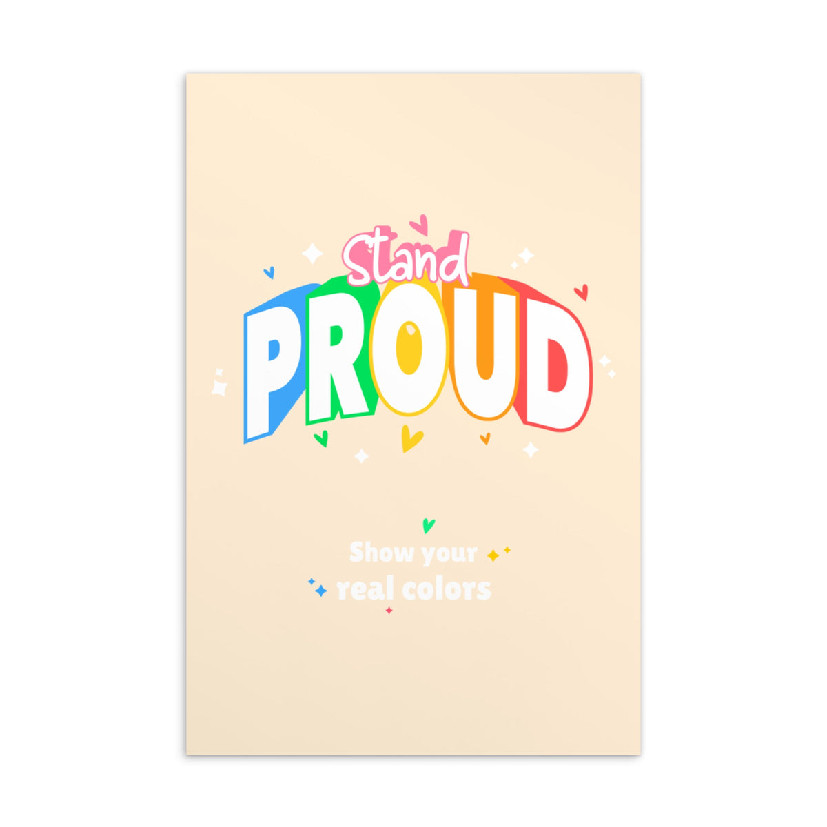 Stand Proud Postcard