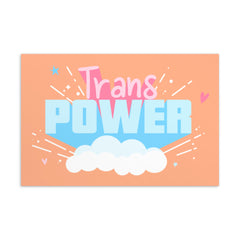 Stand Proud Trans Power Postcard
