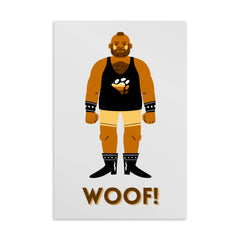 Woof! Gay Bear Postcard