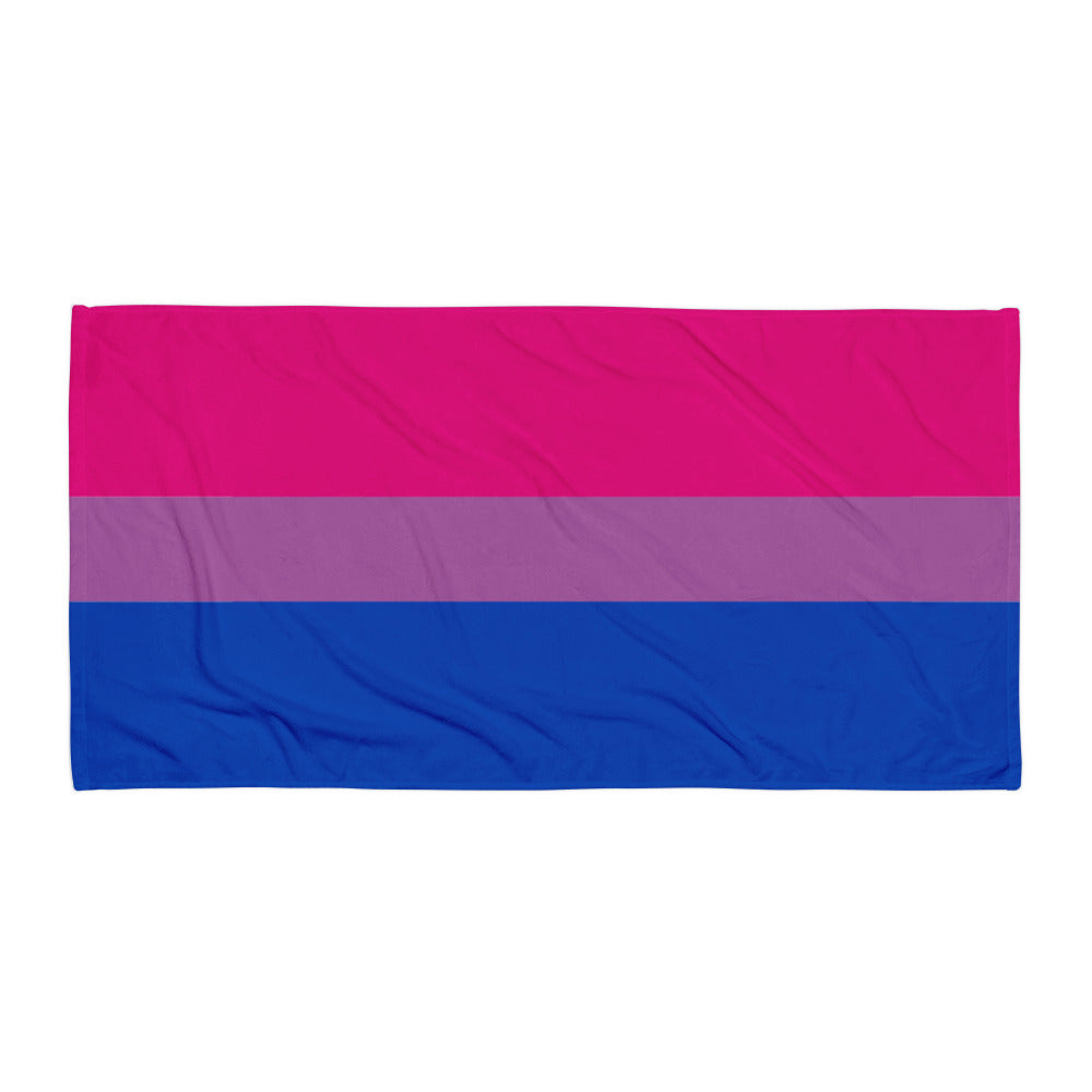 Bisexual Pride Flag Towel