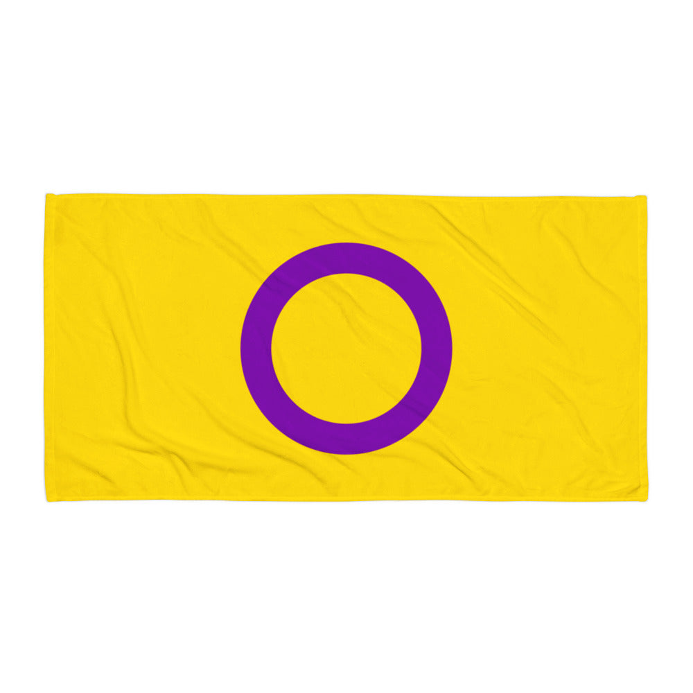Intersex Pride Flag Towel