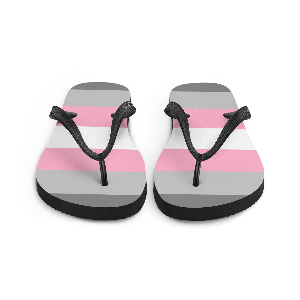 Demigirl Pride Flip-Flops