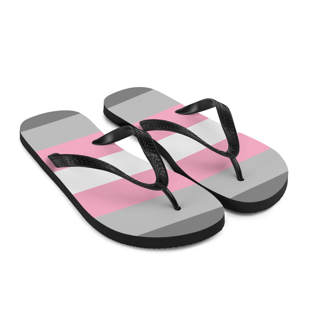 Demigirl Pride Flip-Flops