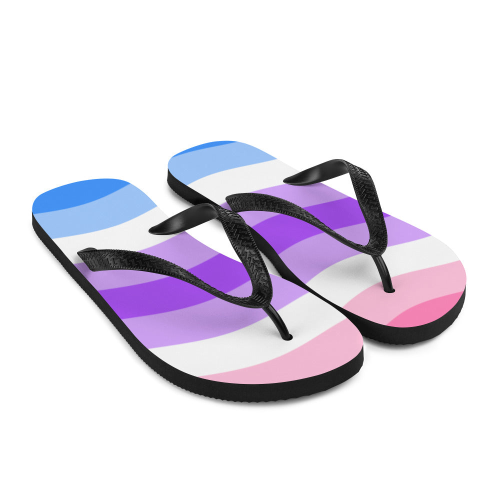 Alternative Genderfluid Flip-Flops