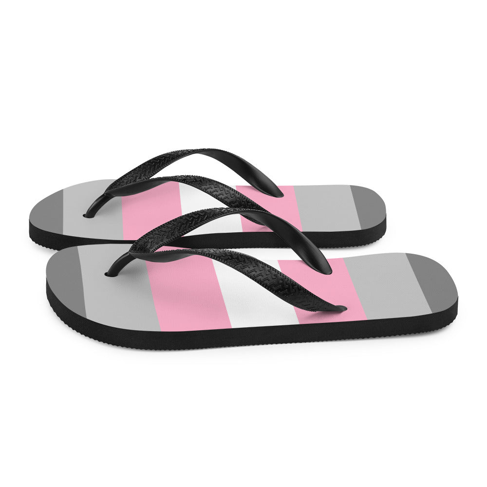 Demigirl Pride Flip-Flops