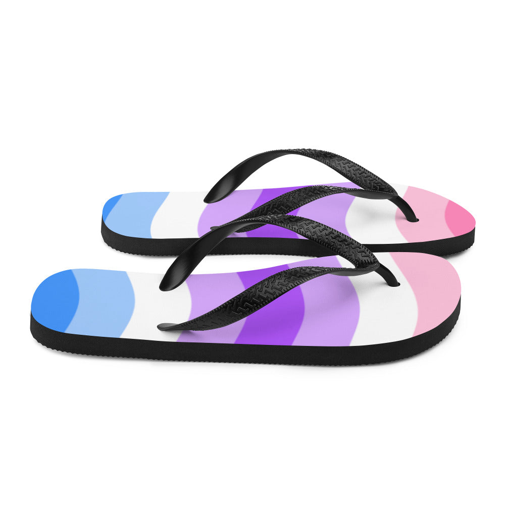Alternative Genderfluid Flip-Flops