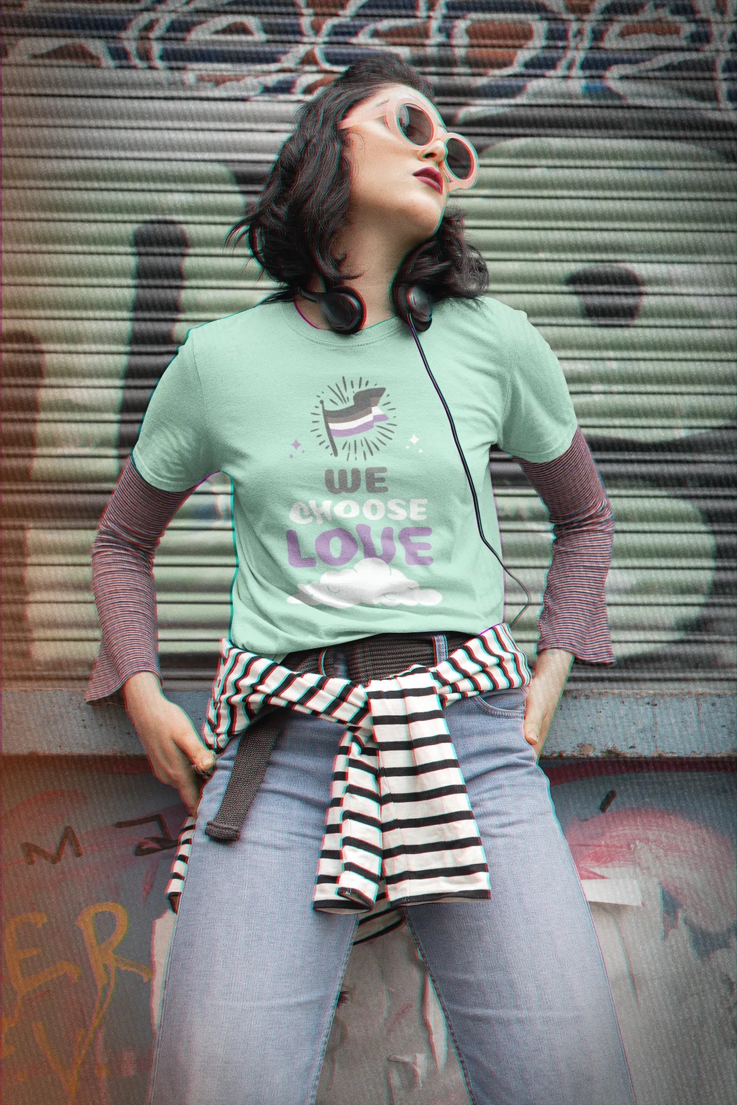 Asexual We Choose Love T-Shirt