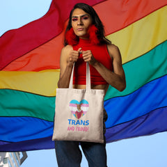 Trans And Proud Eco Tote Bag