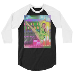 Love At A Gay Gogo bar3/4 Sleeve Raglan Shirt