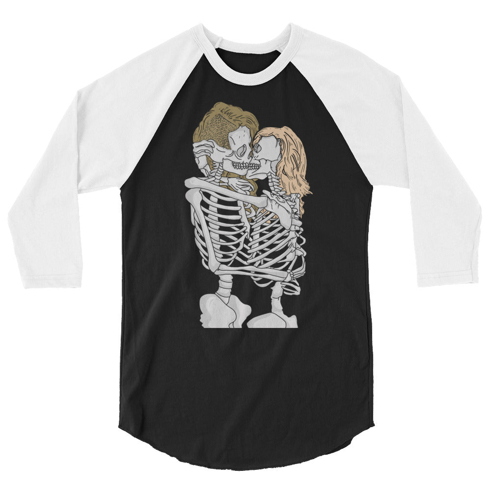 Queer Skeletons 3/4 Sleeve Raglan Shirt