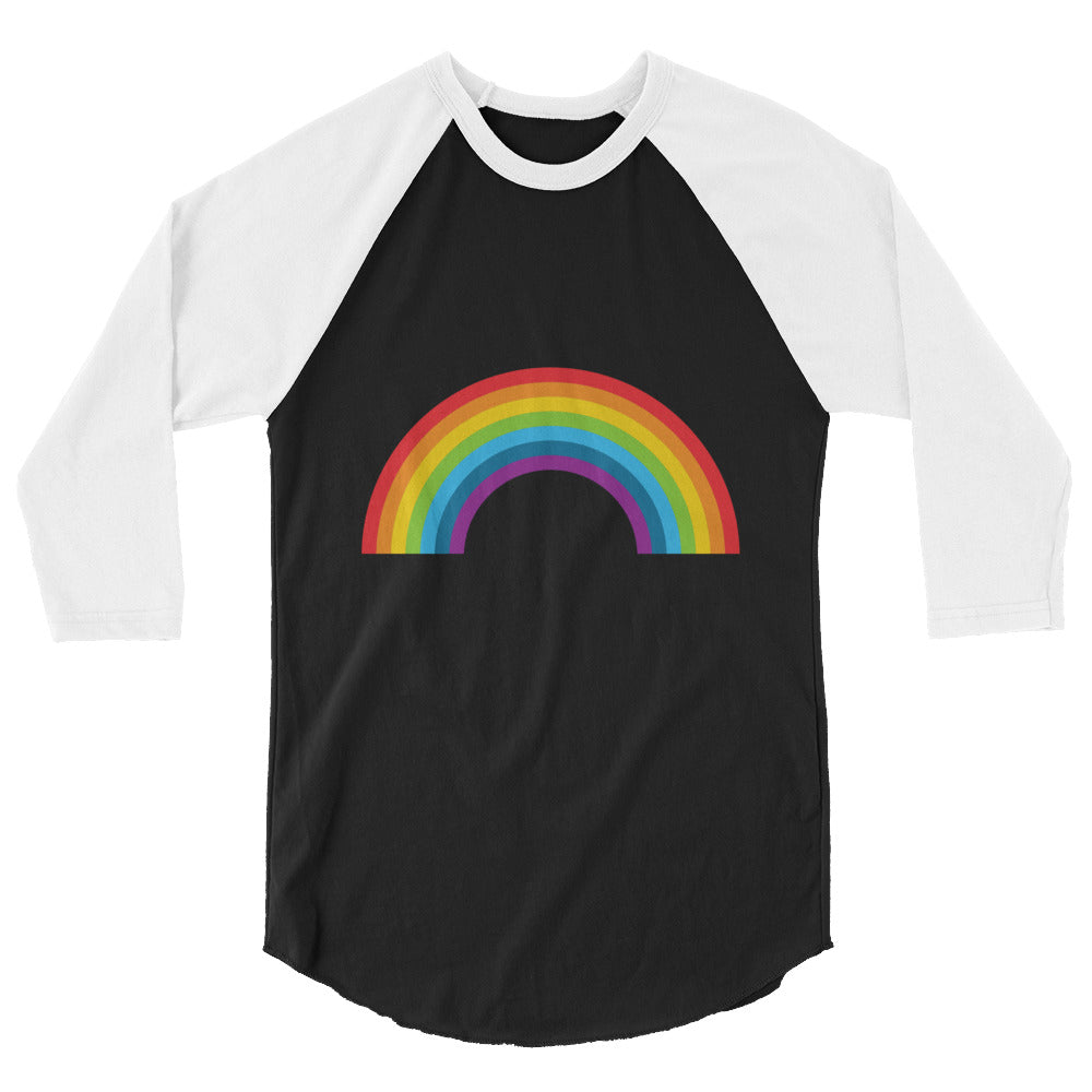 Rainbow 3/4 Sleeve Raglan Shirt