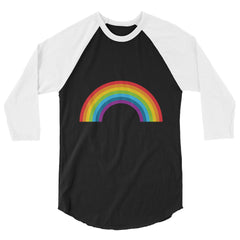 Rainbow 3/4 Sleeve Raglan Shirt