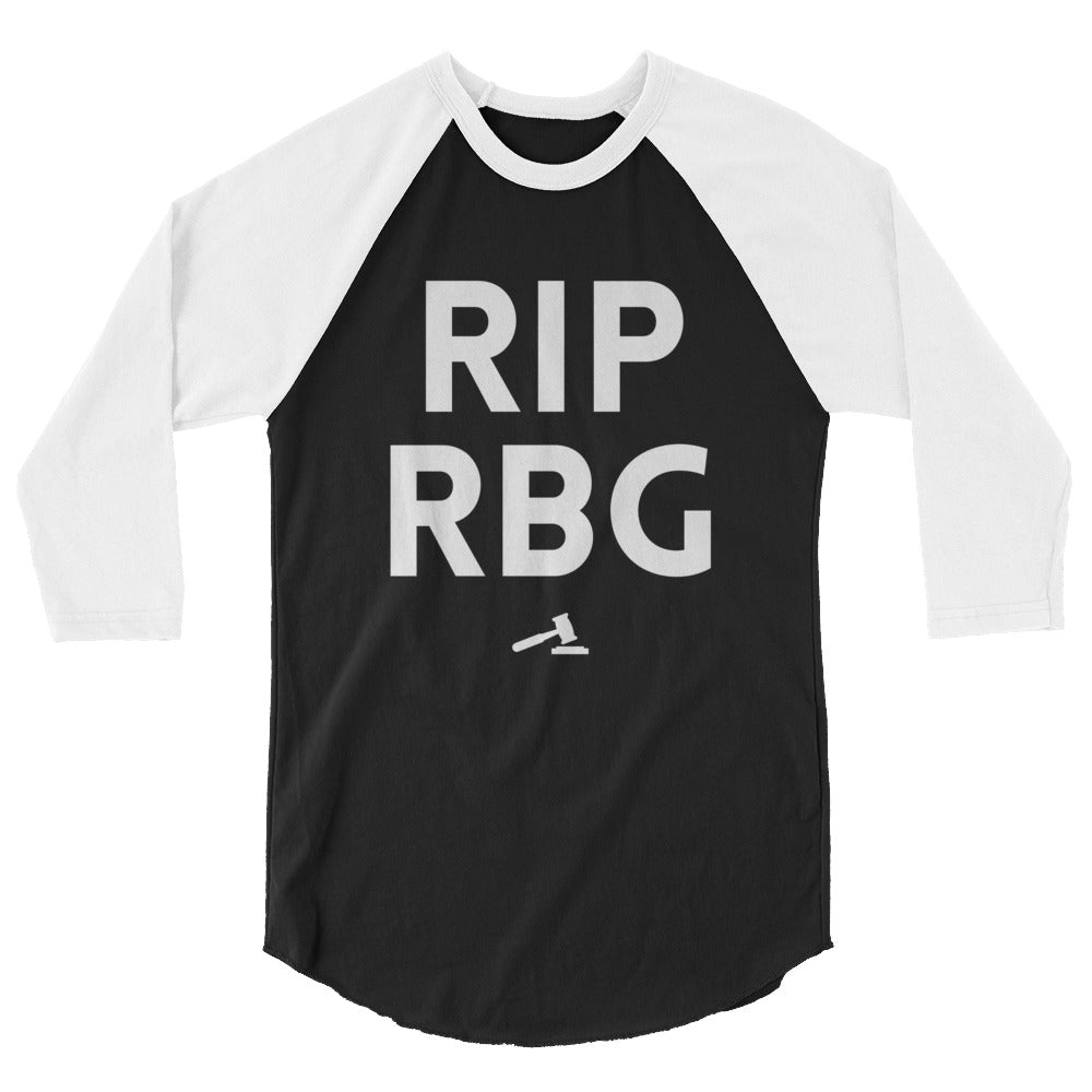 RIP RBG 3/4 Sleeve Raglan Shirt