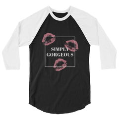 Simply Gorgeous 3/4 Sleeve Raglan Shirt