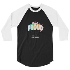 Stand Proud 3/4 Sleeve Raglan Shirt