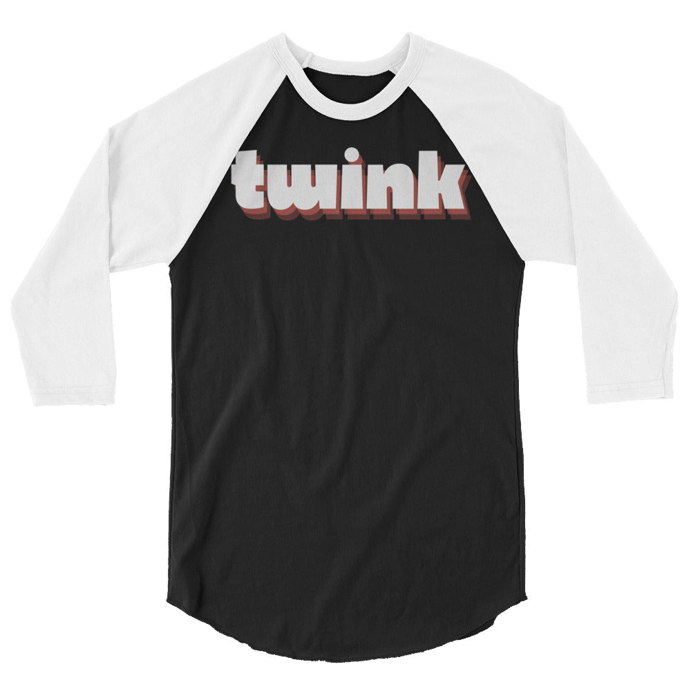 Twink 3/4 Sleeve Raglan Shirt