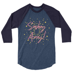 Sashay Away 3/4 Sleeve Raglan Shirt