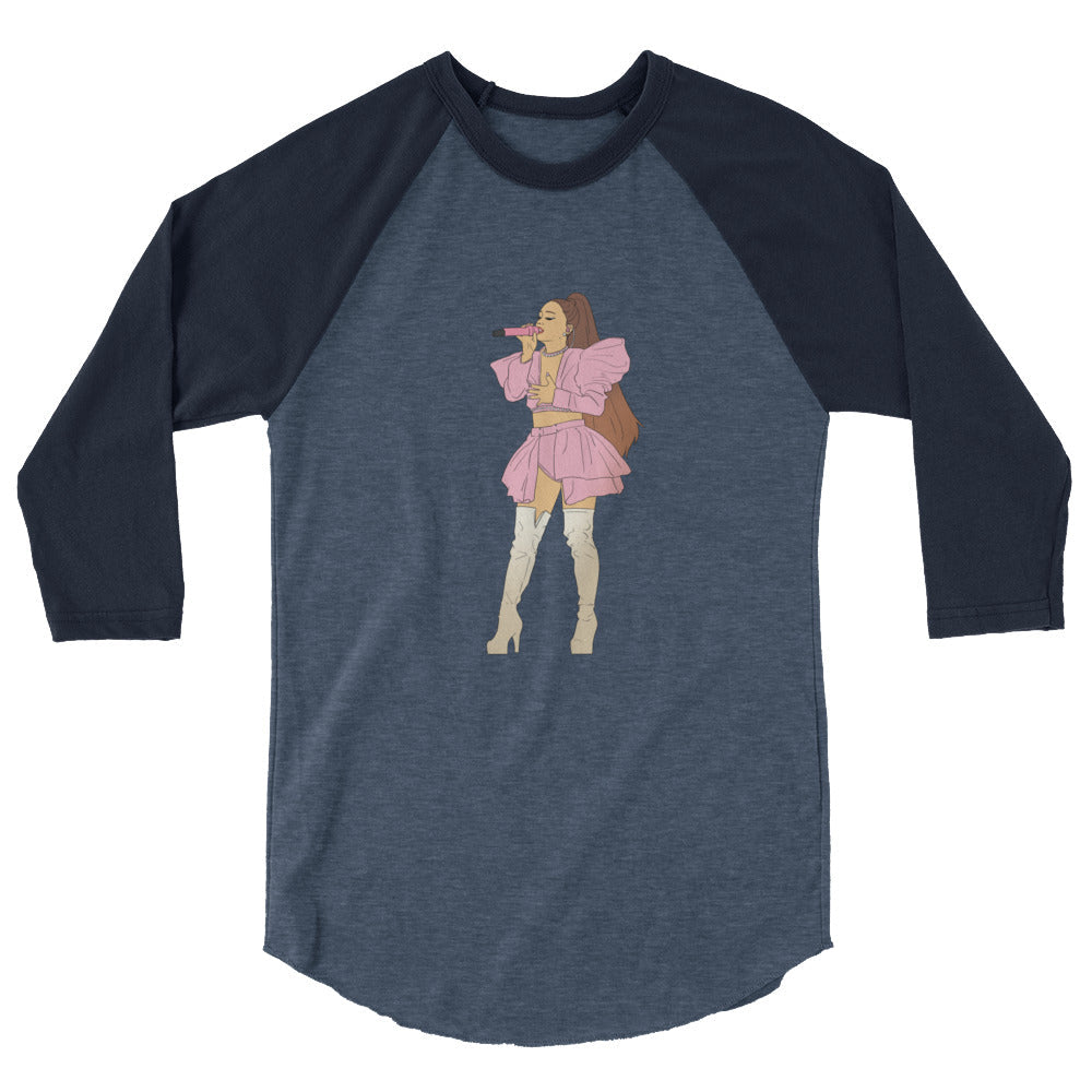 Ariana Grande 3/4 Sleeve Raglan Shirt