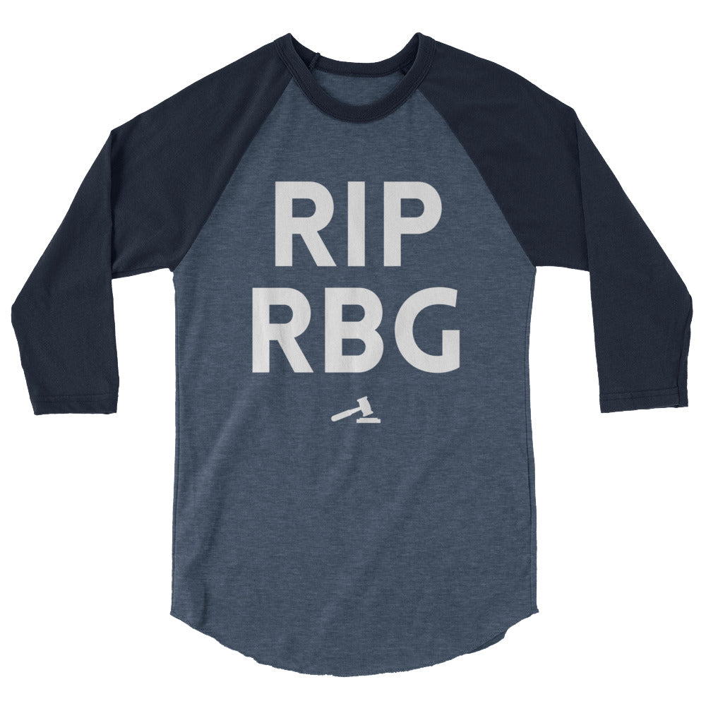 RIP RBG 3/4 Sleeve Raglan Shirt