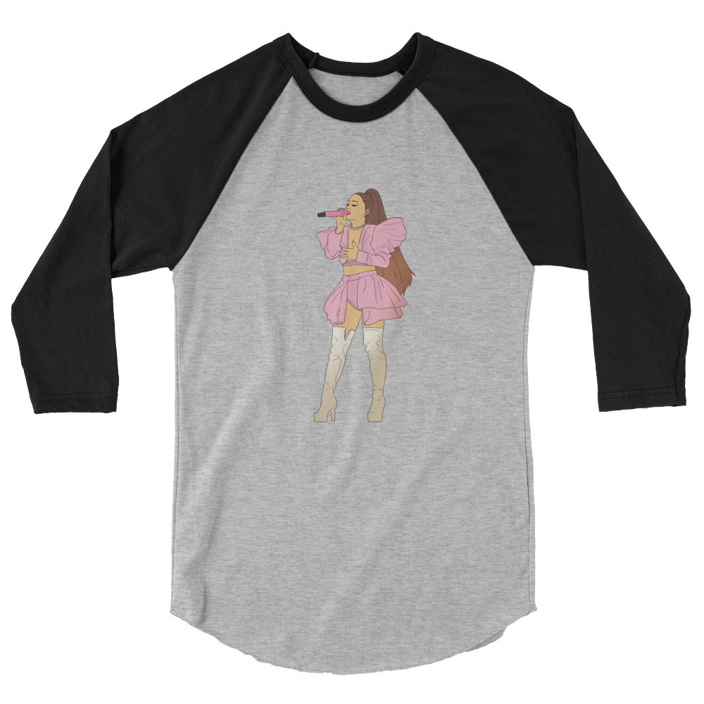 Ariana Grande 3/4 Sleeve Raglan Shirt