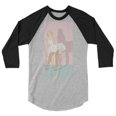 Daddy Monroe 3/4 Sleeve Raglan Shirt