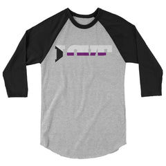 Demisexual Love 3/4 Sleeve Raglan Shirt