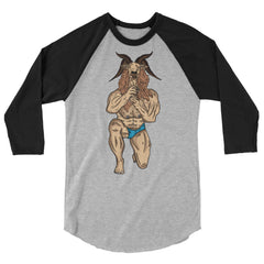 Throat Goat 3/4 Sleeve Raglan Shirt
