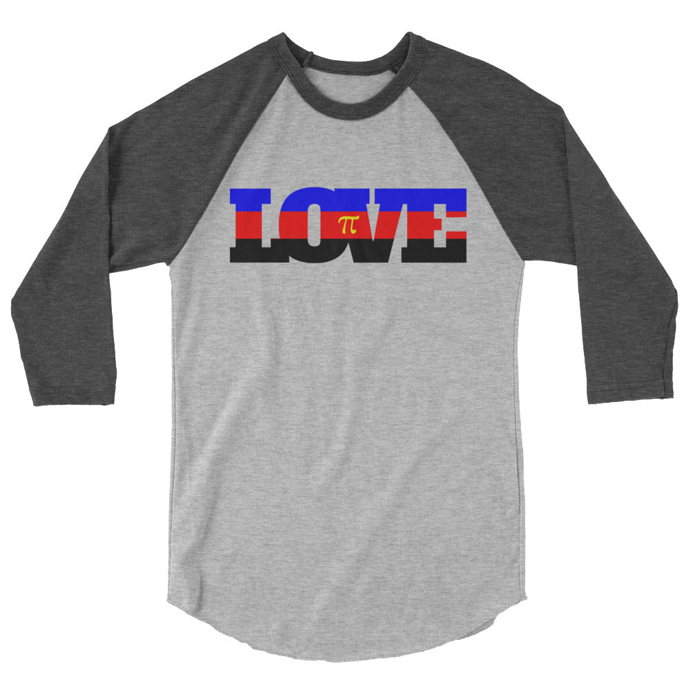 Polyamory Love 3/4 Sleeve Raglan Shirt