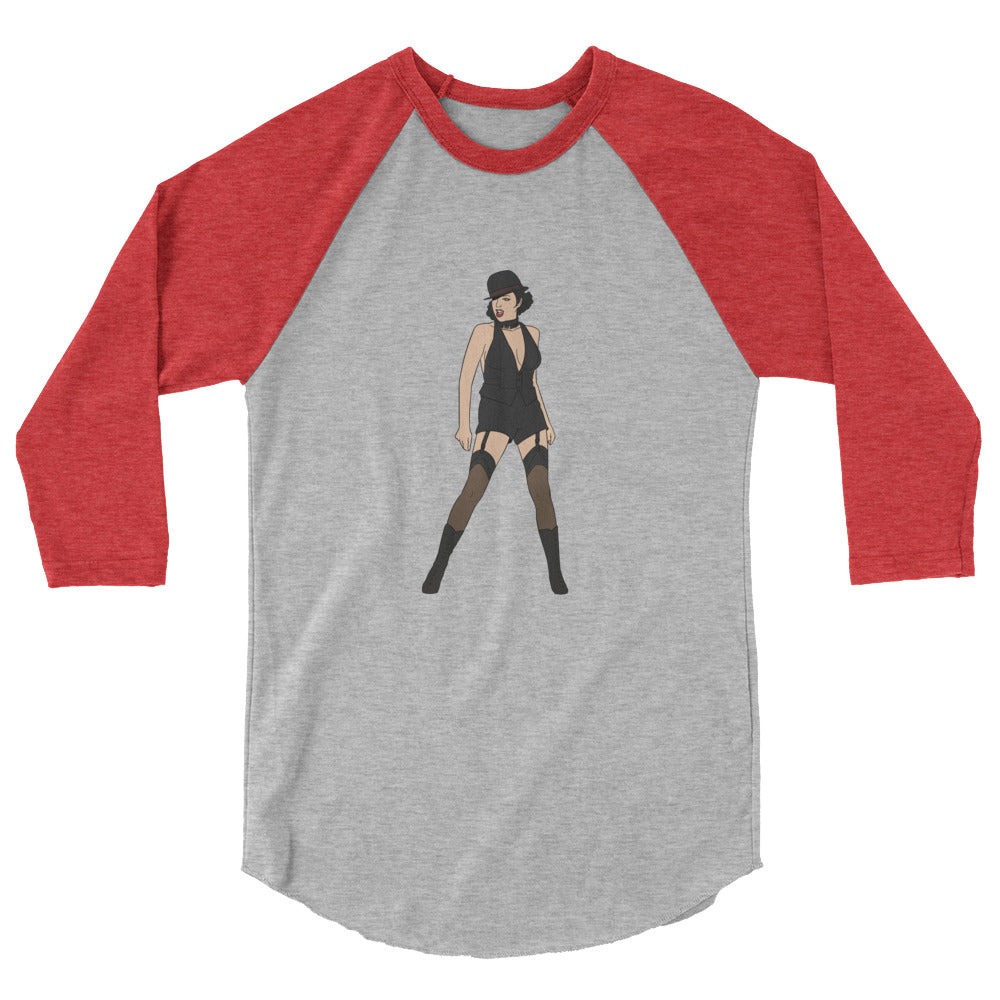 Liza Minnelli 3/4 Sleeve Raglan Shirt