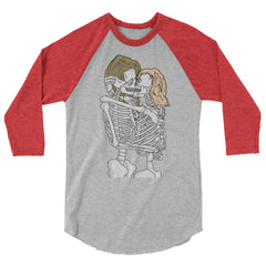Queer Skeletons 3/4 Sleeve Raglan Shirt