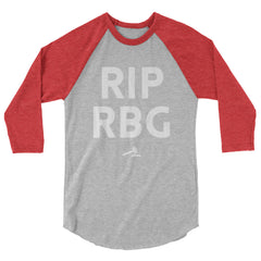 RIP RBG 3/4 Sleeve Raglan Shirt