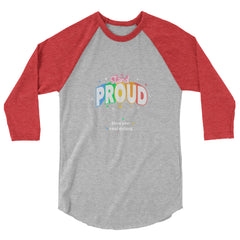Stand Proud 3/4 Sleeve Raglan Shirt