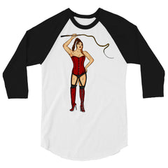 Dominatrix 3/4 Sleeve Raglan Shirt