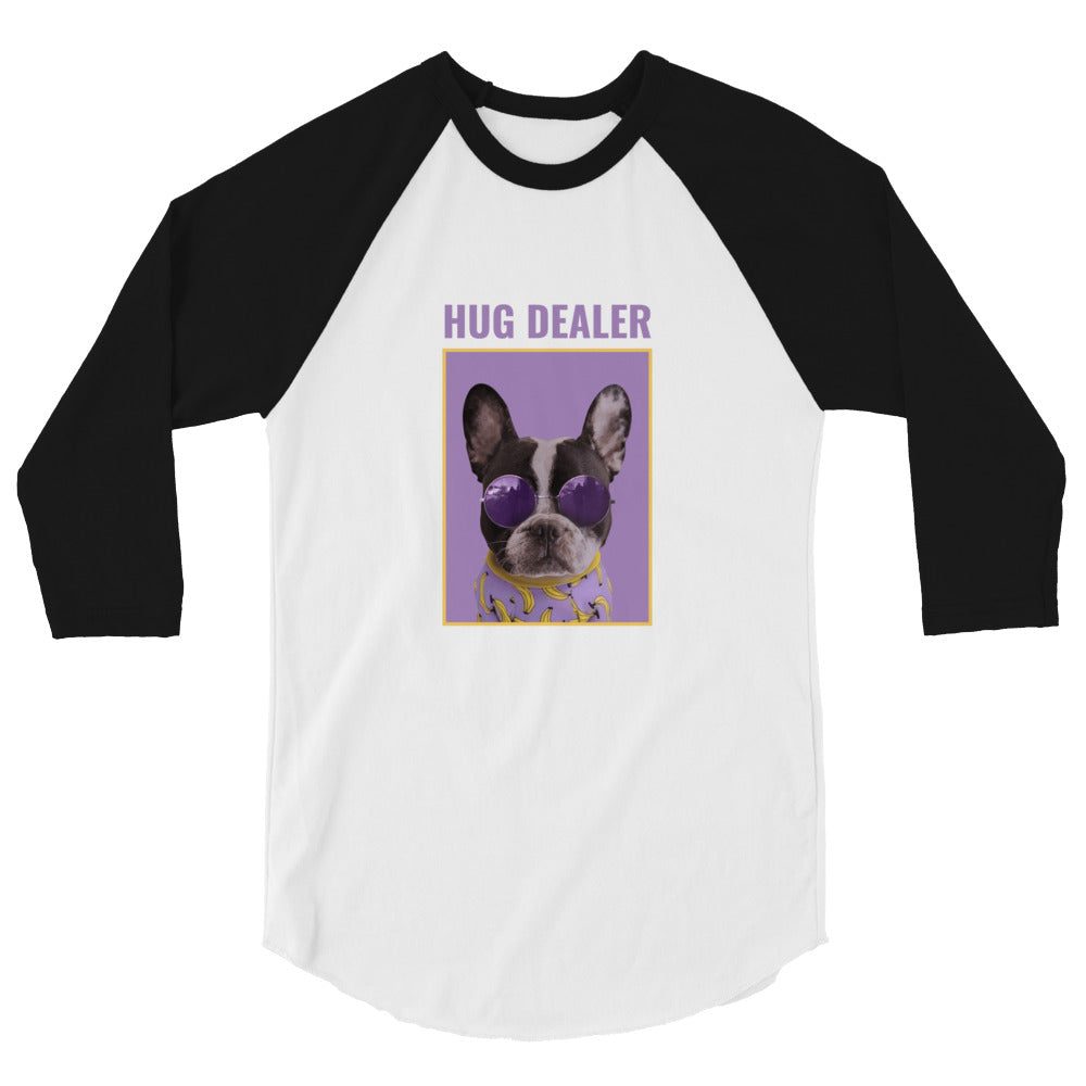 Hug Dealer 3/4 Sleeve Raglan Shirt