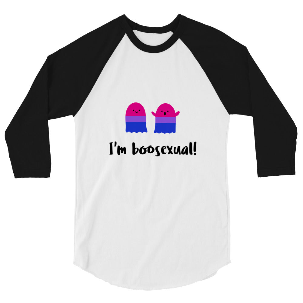 I'm Boosexual 3/4 Sleeve Raglan Shirt