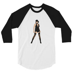 Liza Minnelli 3/4 Sleeve Raglan Shirt