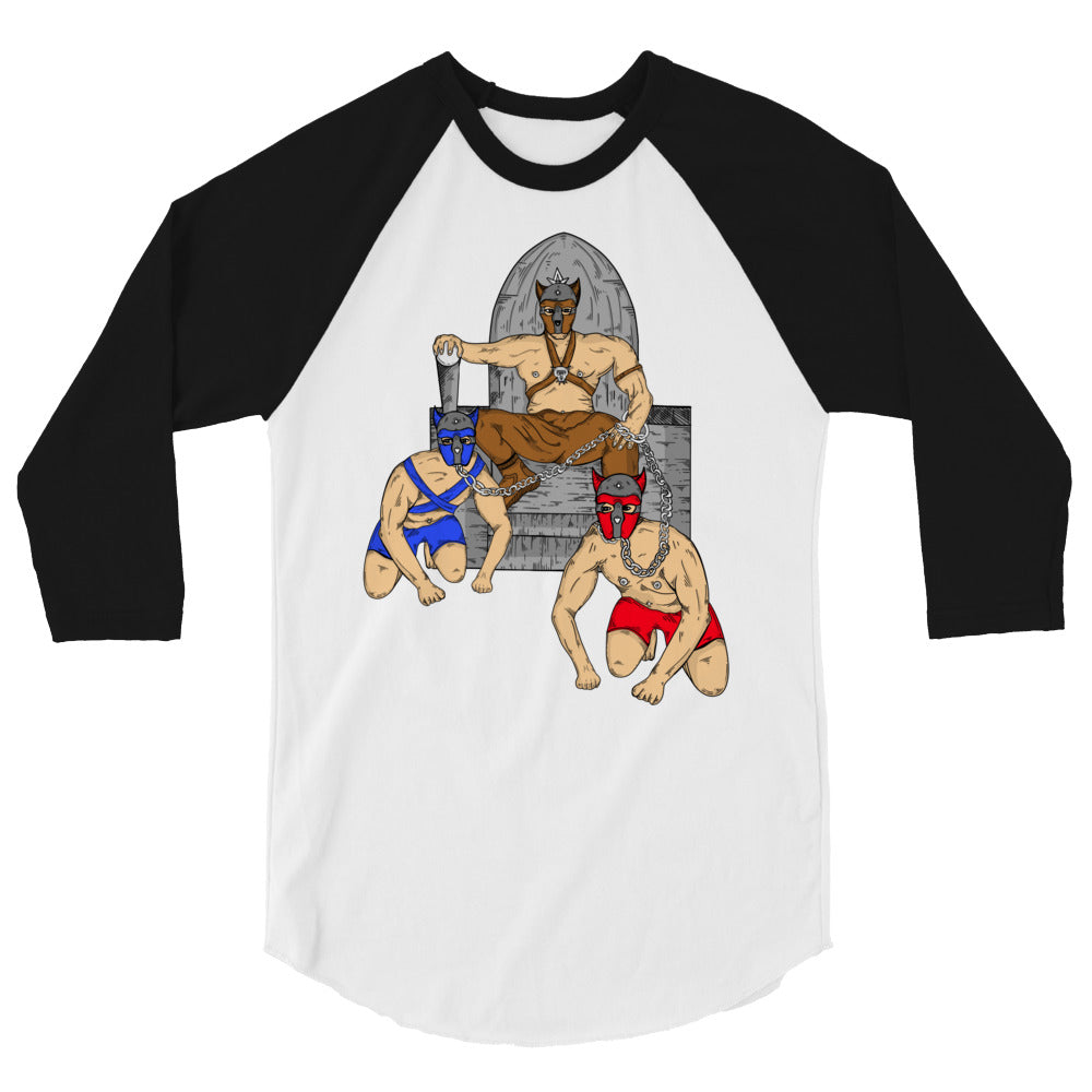 Pup Play 3/4 Sleeve Raglan Shirt